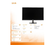 AG Neovo 23,8'' LA-24 Czarny - 1378671 - zdjęcie 4